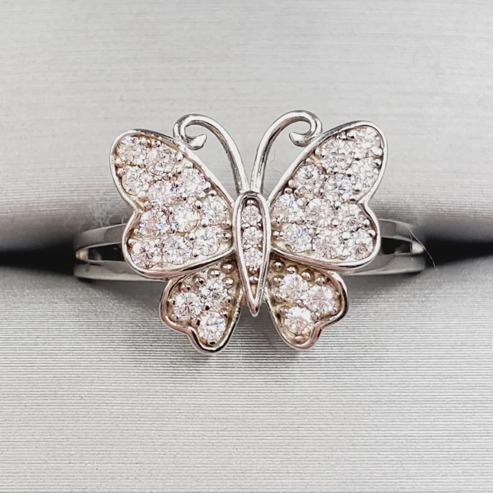Butterfly Ring 925 Sterling Silver Ring
